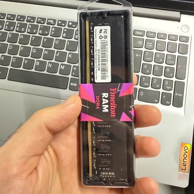 Memória DDR4 16GB 3200mhz para PC nova lacrada com garantia