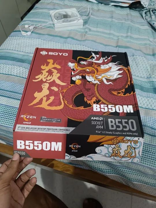 Placa Mãe SOYO B550M para AMD Ryzen - Foto 3