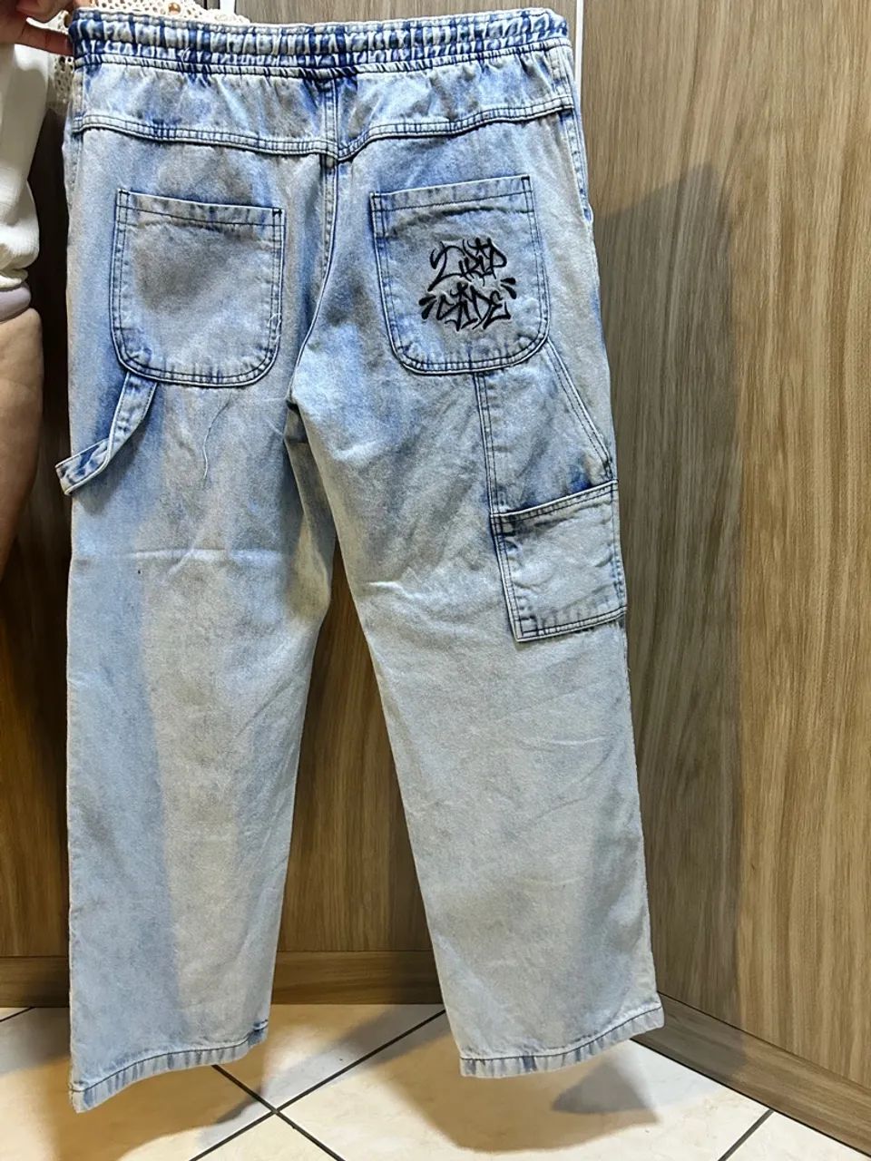 Calça Jeans Baggy