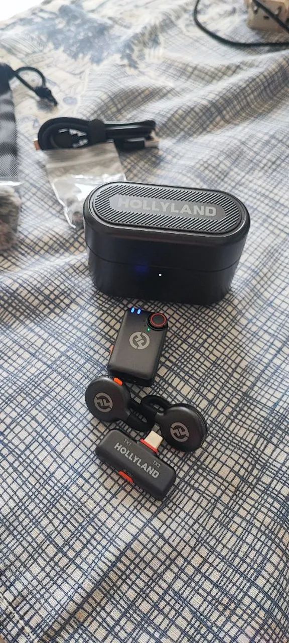 Microfone de lapela sem fio Hollyland Lark M2S - Foto 2