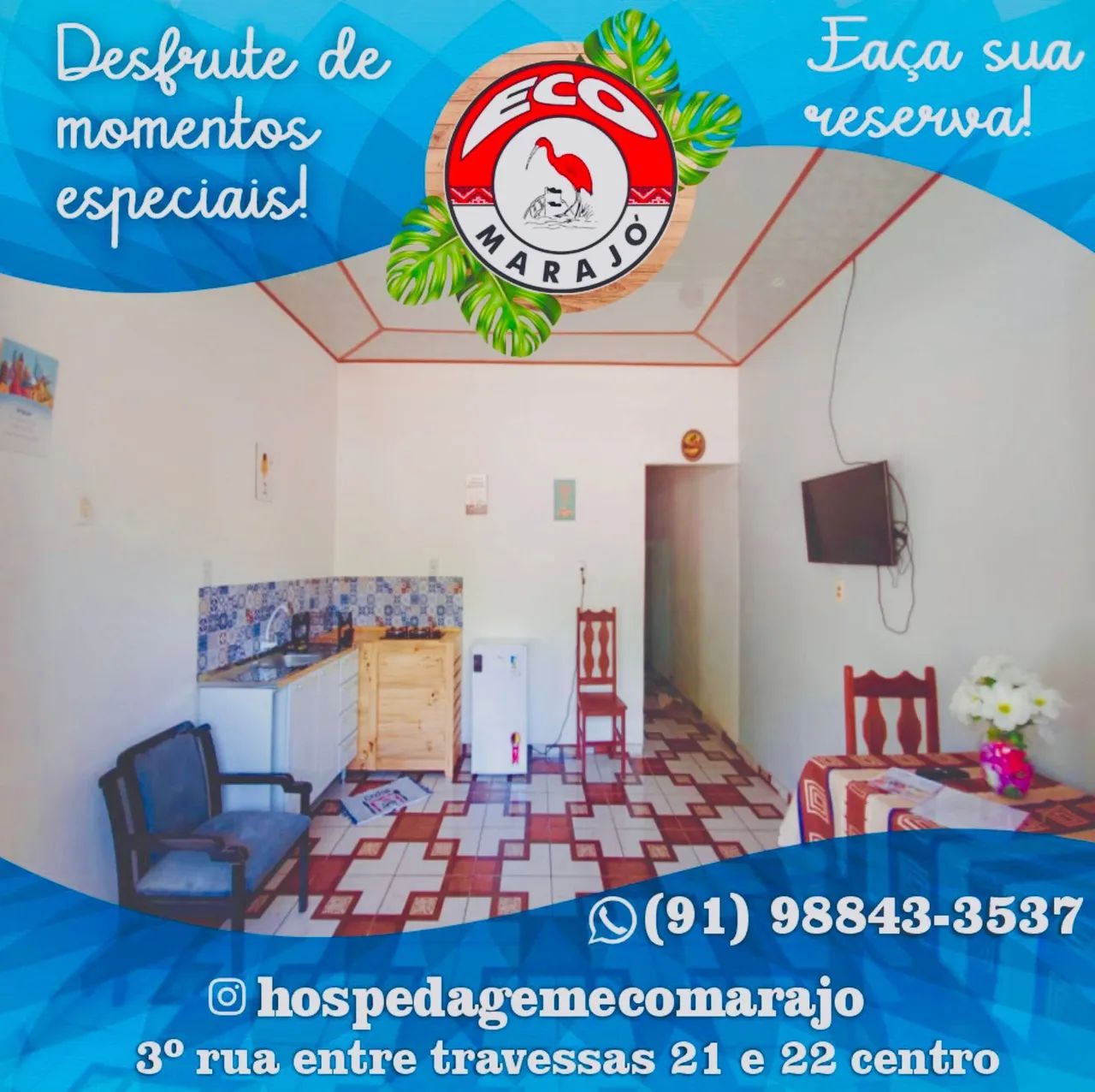 Hospedagem em Soure Marajó!