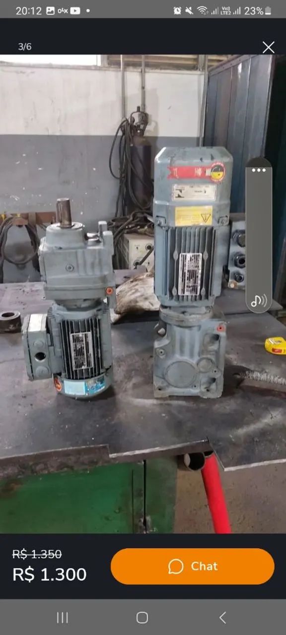 Motoredutor 1,2 CV 220/380 - Foto 2