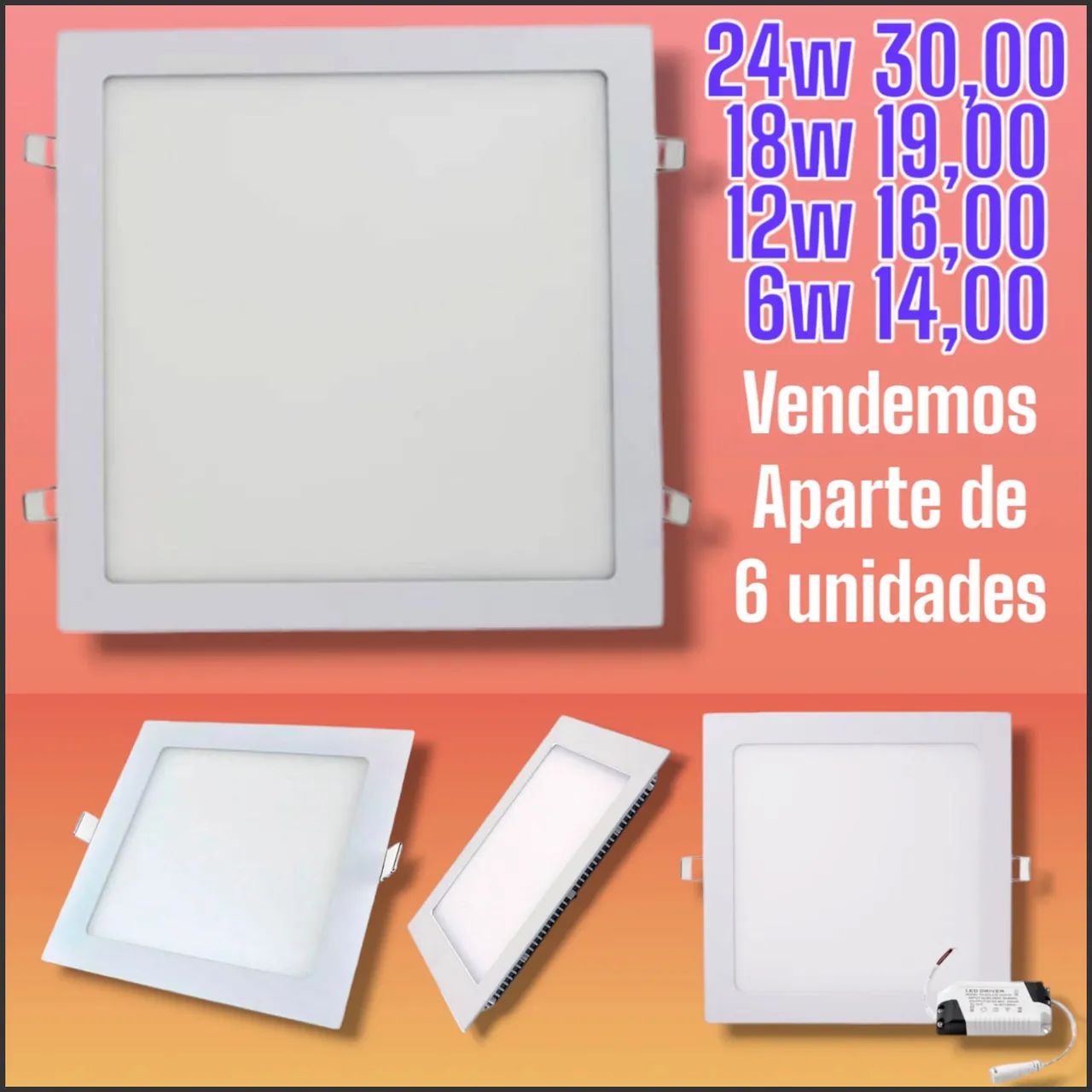 Luminária de led 