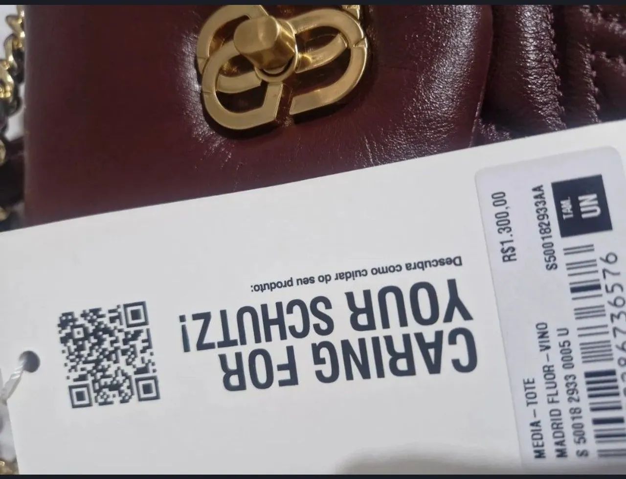 Bolsa Schutz Nova e Original  - Foto 5