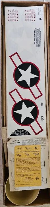 Kit balsa de Modelo de Avião Corsair F4U-4 Top Flite - Foto 3