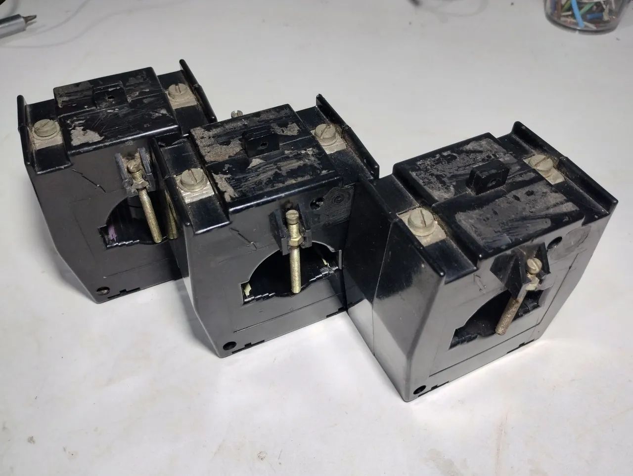 Kit com 03 TC transformadores de corrente 