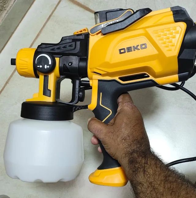 Pistola De Pintura 1.2l 550w 220v Com Led - Foto 3