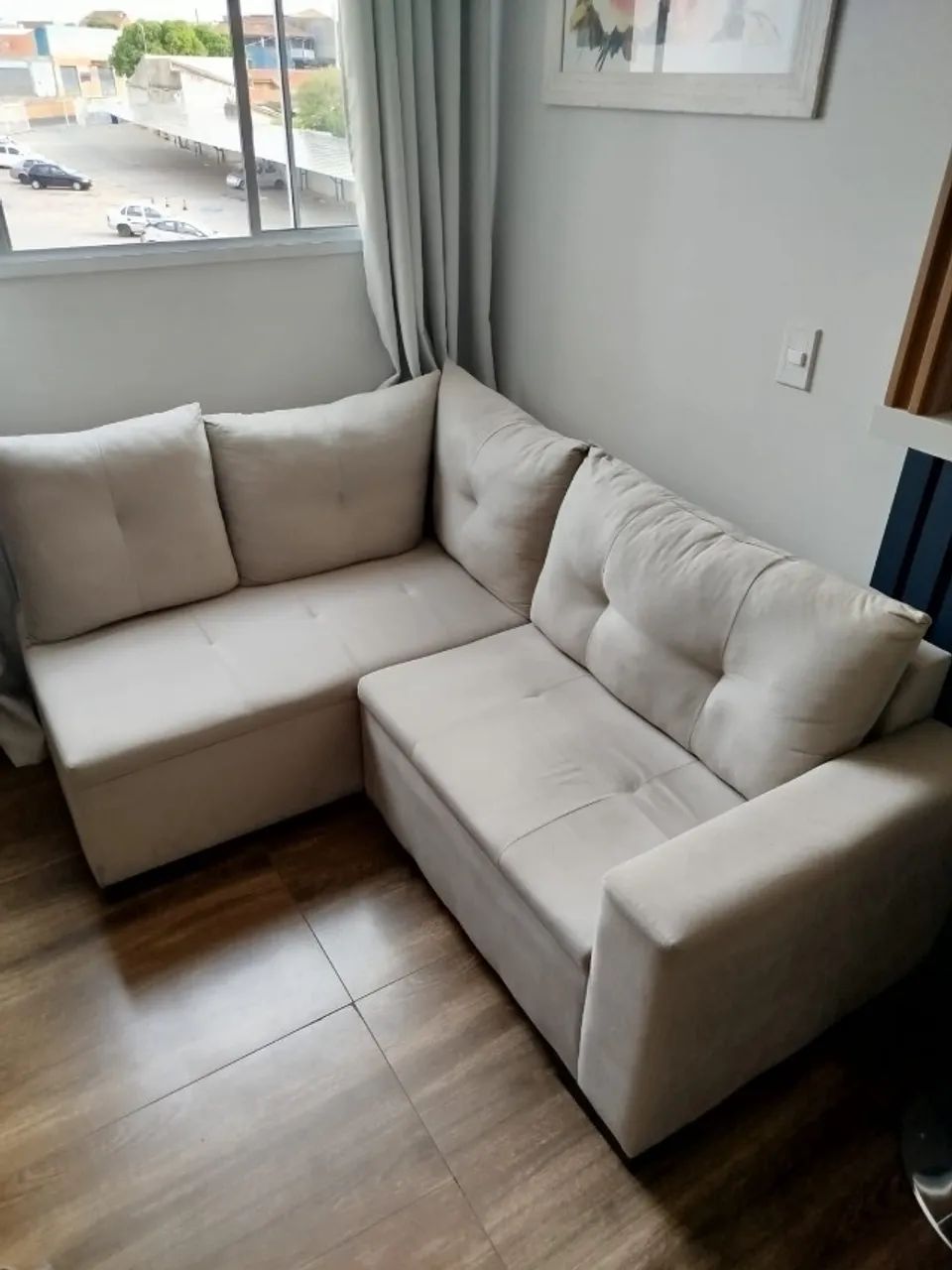 Sofá de Canto 1,20x1,80 Ideal para AP