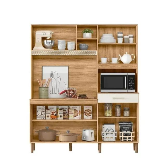 "Sofisticação na Sua Cozinha: Armário Yara com Design Moderno e Amplo Espaço" - Foto 4