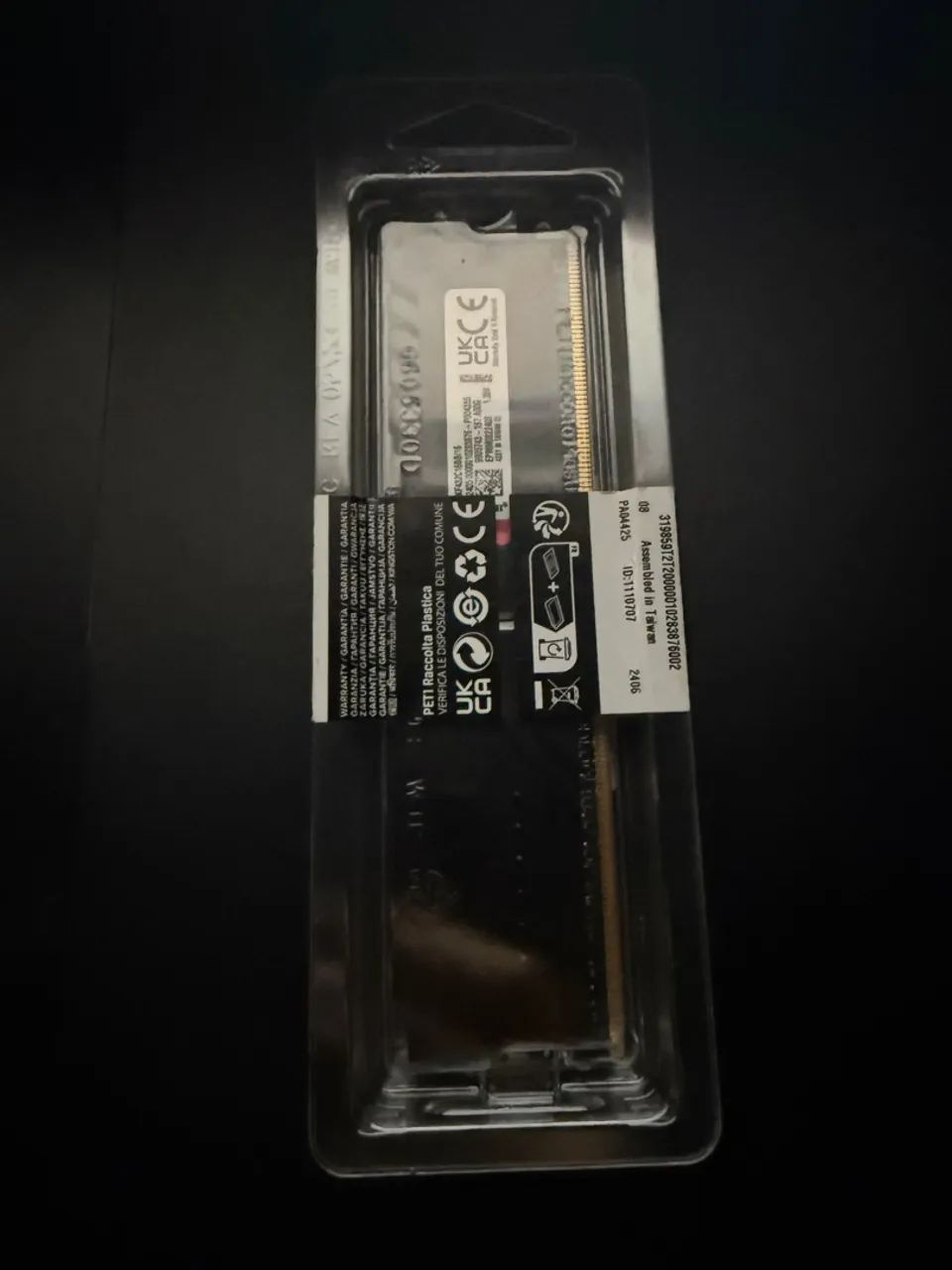 Memória RAM Kingston Fury 16gb DDR4 - Foto 2