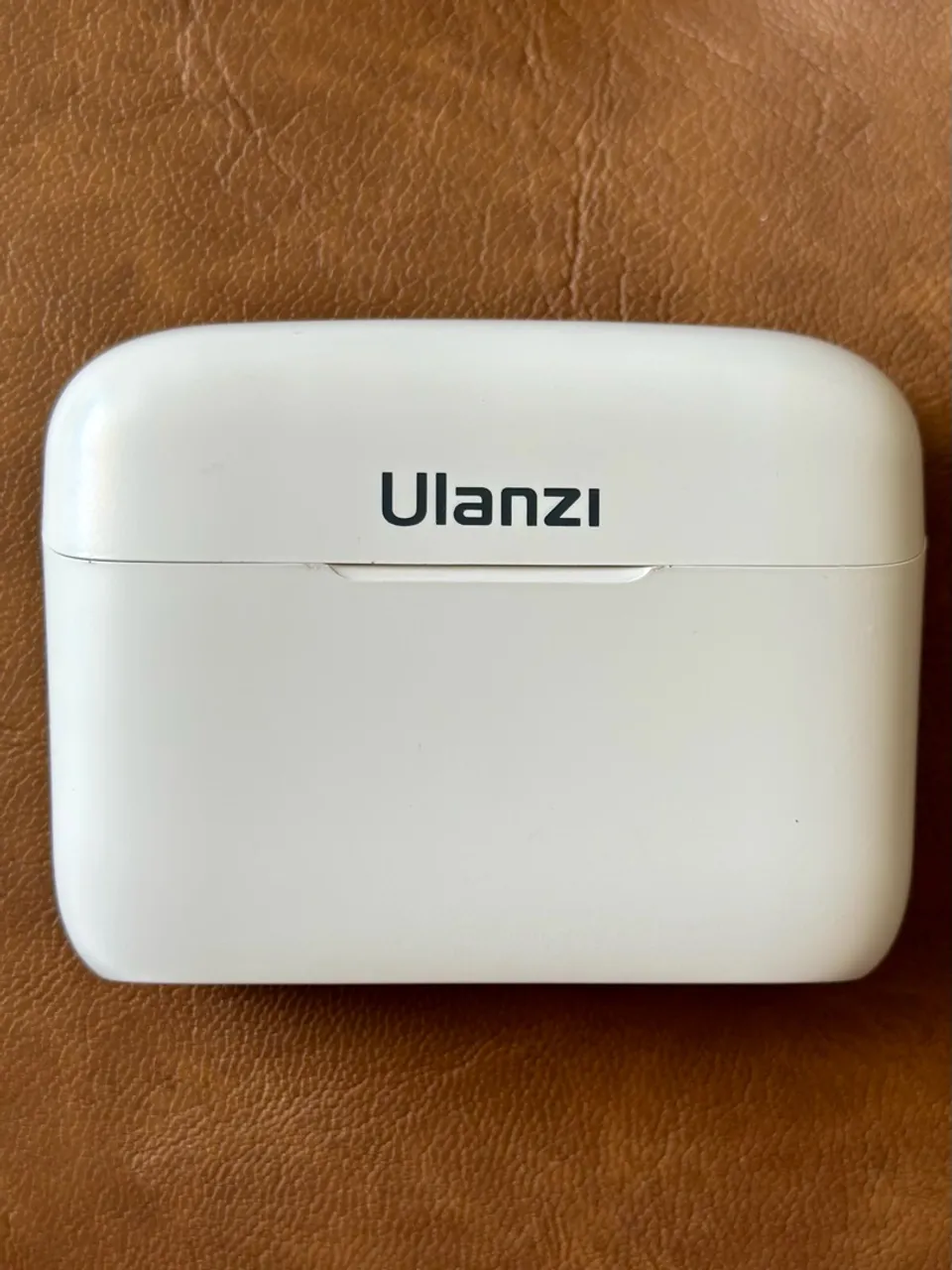 Microfone Sem Fio Ulanzi J12 Usb C Lapela Android Branco