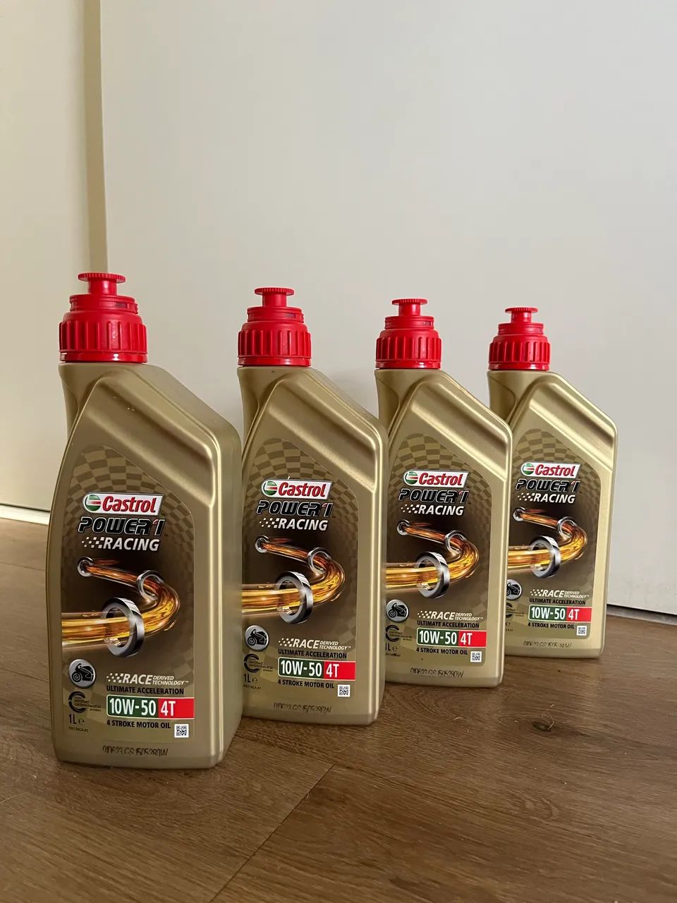 Óleo Power One Racing 10w50 4T Castrol Peças para motos Rio