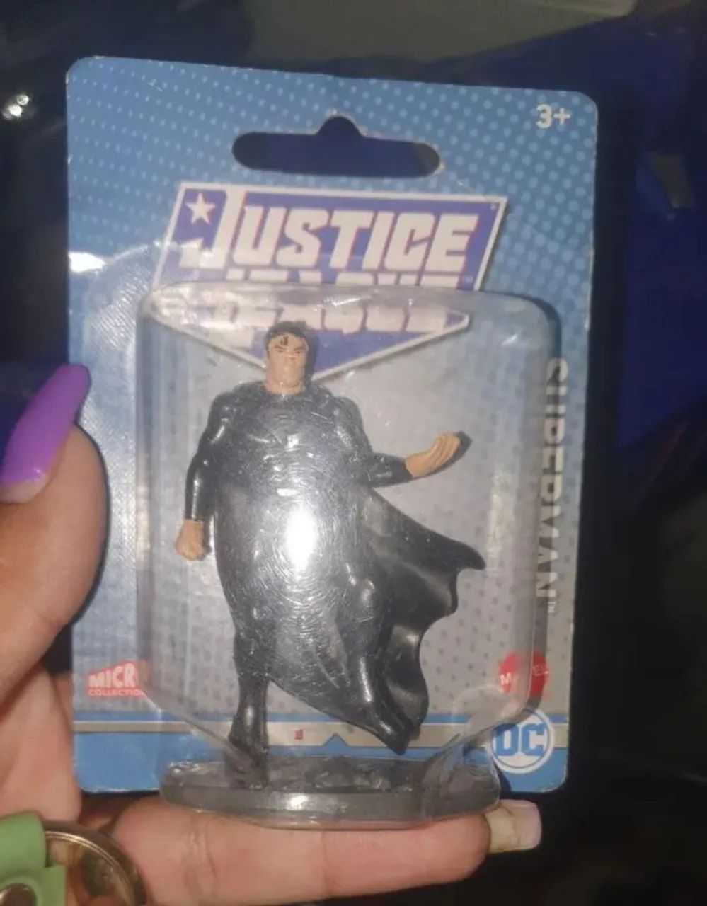 Liga da justiça micro batman preto