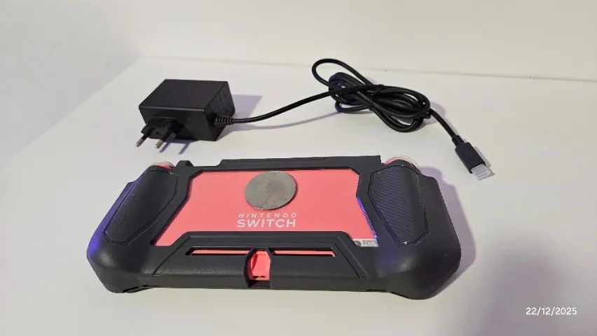 Nintendo Switch Lite +512GB+ jogo mídia física (opcionais) Na caixa Semi-novo Colecionador - Foto 6