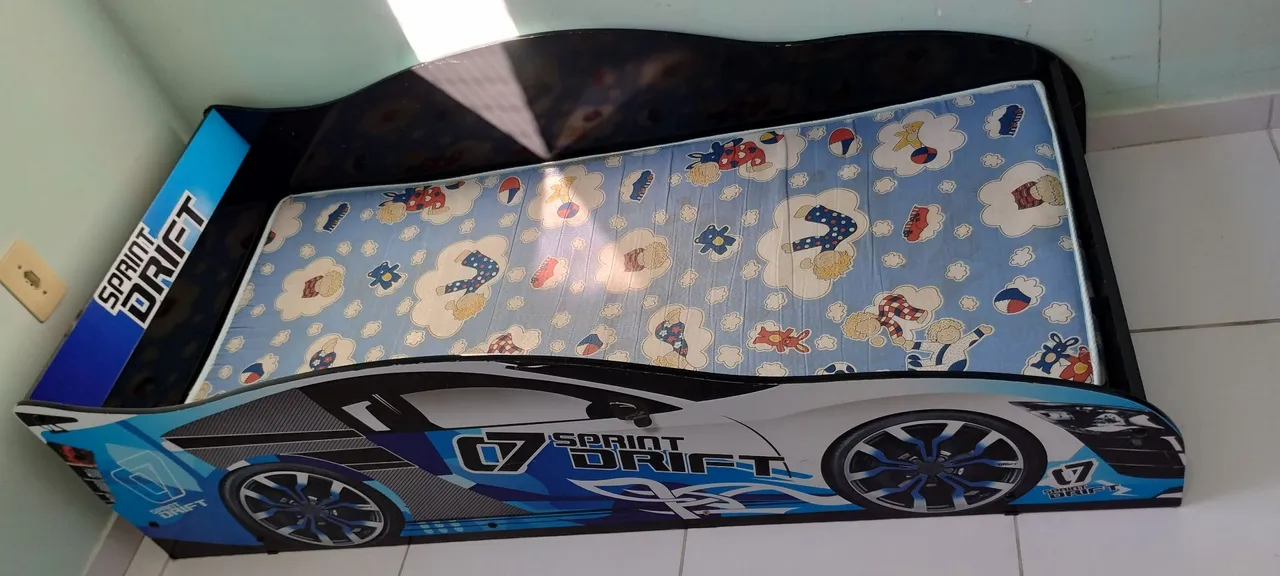 Cama Infantil Carro Sprint Drift