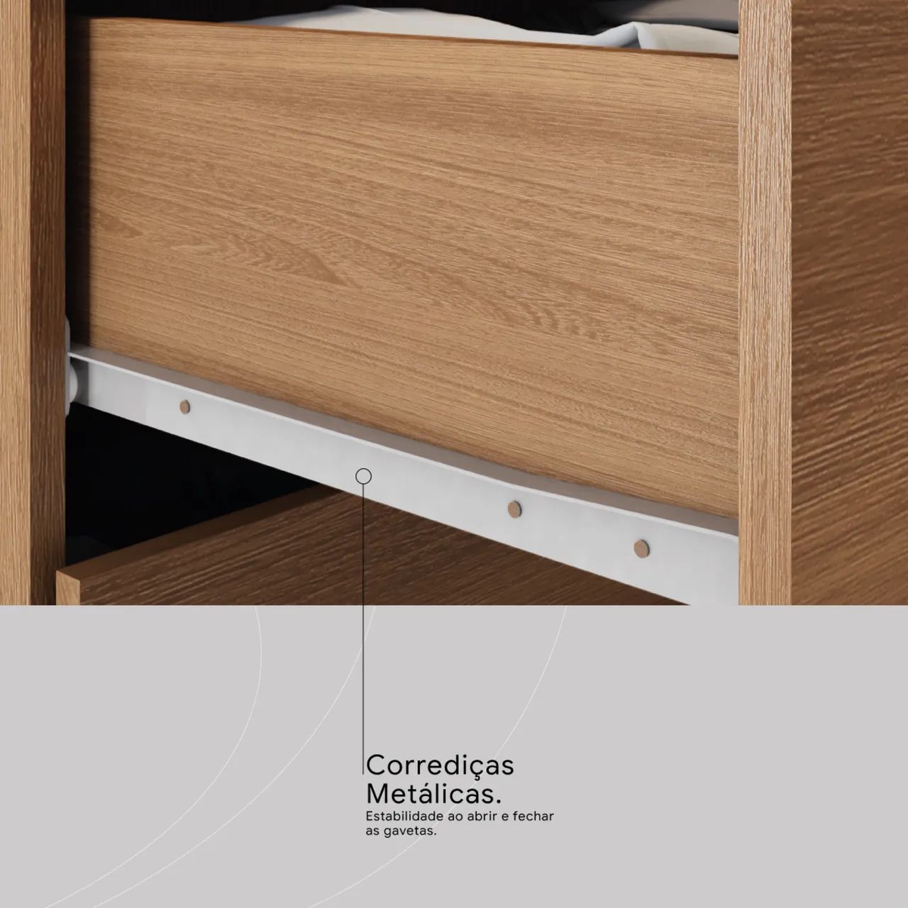 CÔMODA 4 GAVETAS - Foto 3