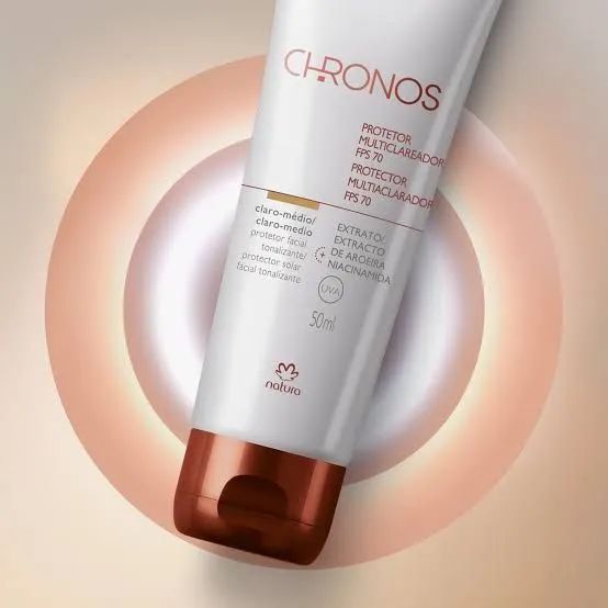 Protetor Facial FPS 70 Chronos c/ Cor - Foto 3