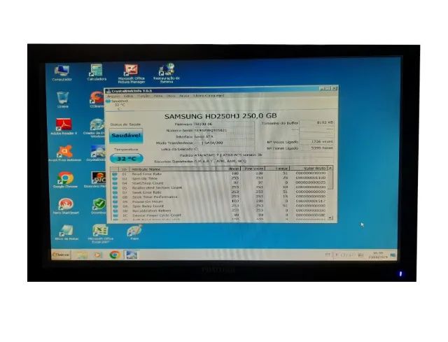 Computador Positivo Atom D525 DDR3 2/4 x 1.8 Ghz) em excelente estado - Foto 4