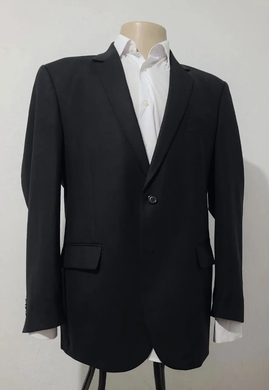 Blazer Sim Preto N° 52, bonito, elegante, original, confortável, sofisticado.  - Foto 3