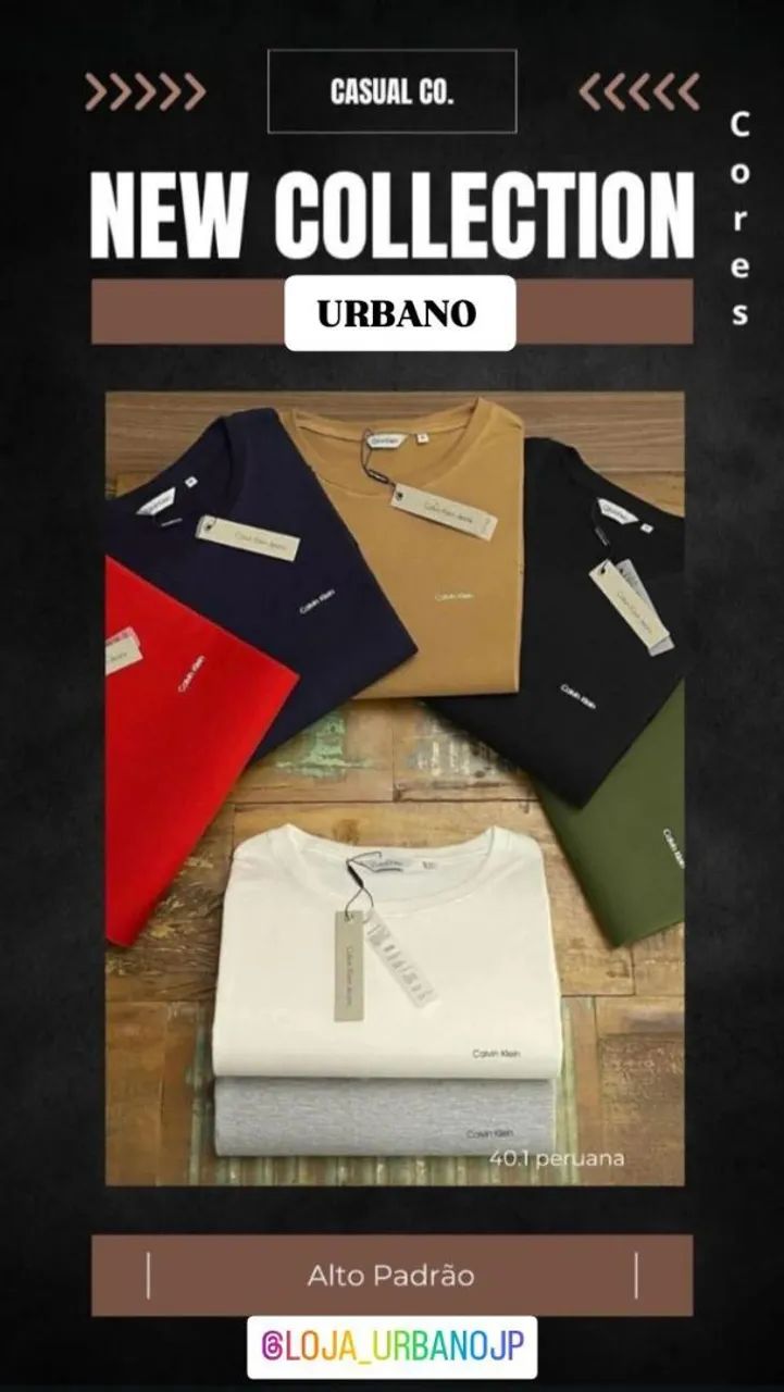 Camisetas premium malha peruana do P ao GG  - Foto 4