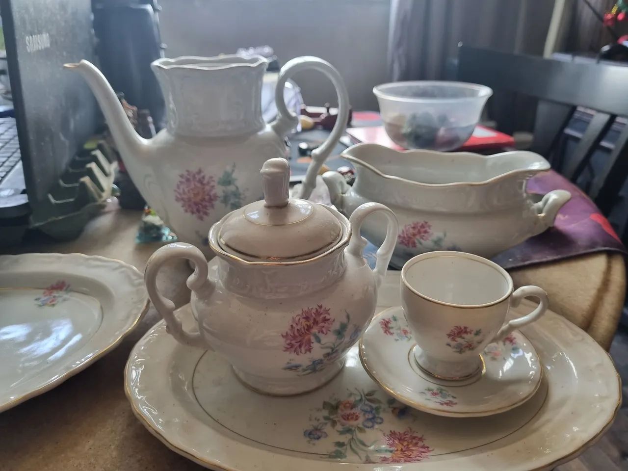 Porcelana Vintage Para Decoração 