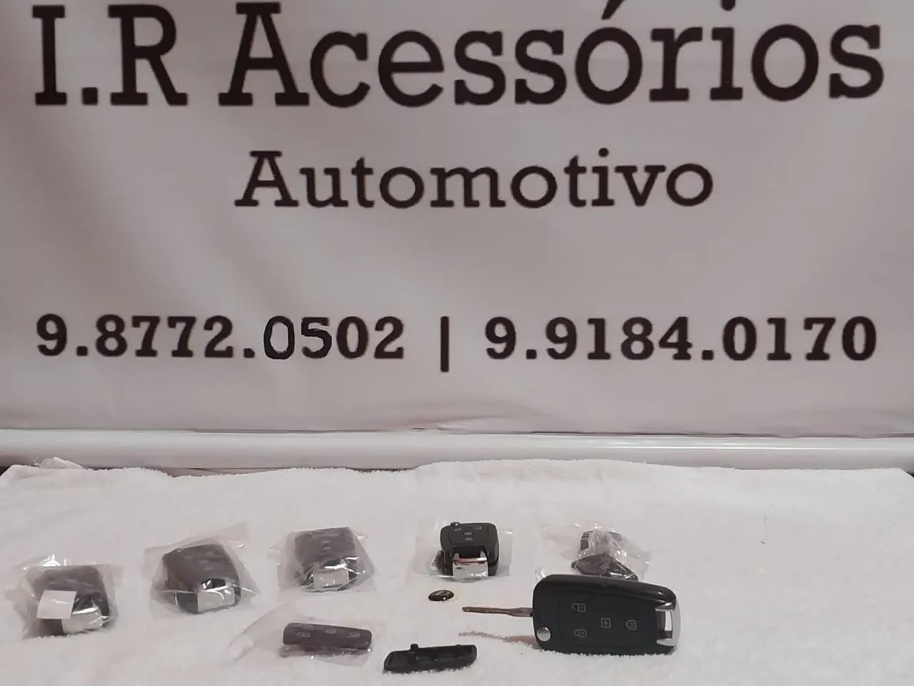 Chave e carcaça canivete automotivo  - Foto 6