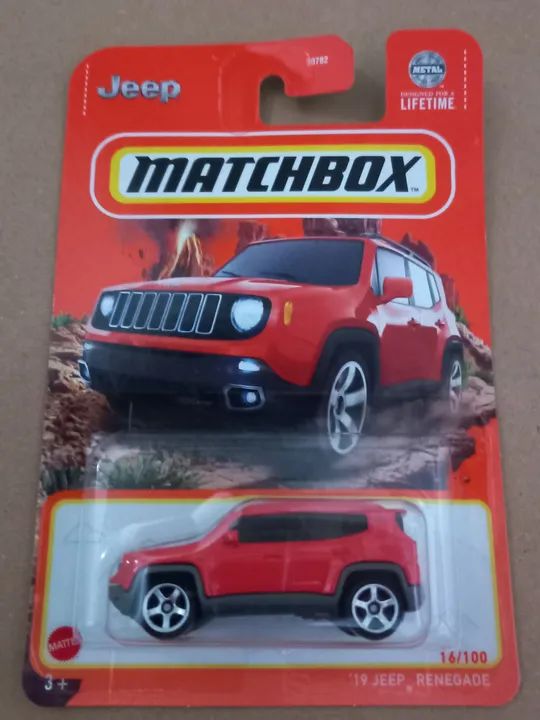 Jeep Renegade Matchbox 1:64