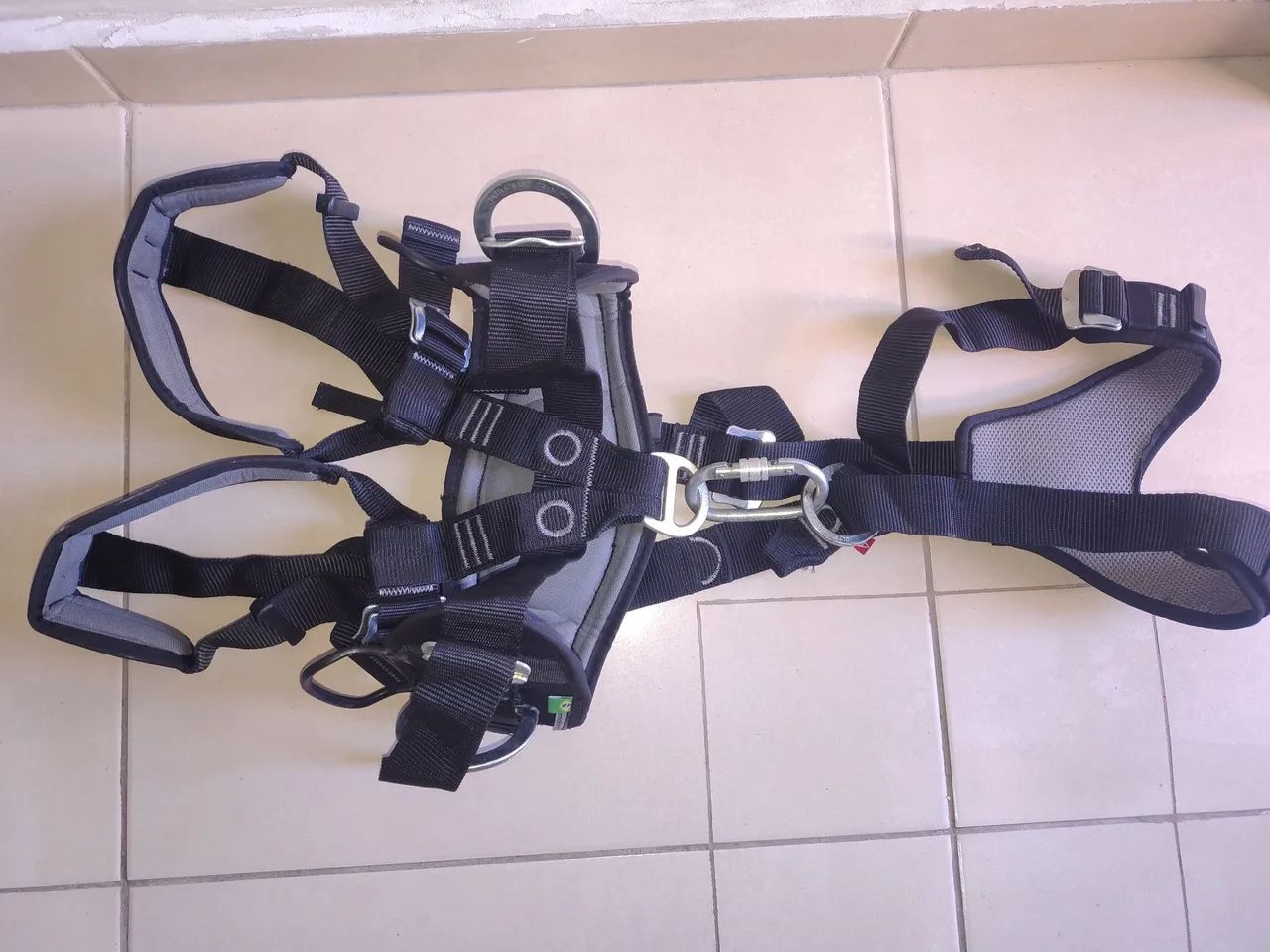 Conjunto EPI cinto paraquedista com trava quedas e talabarte  - Foto 2