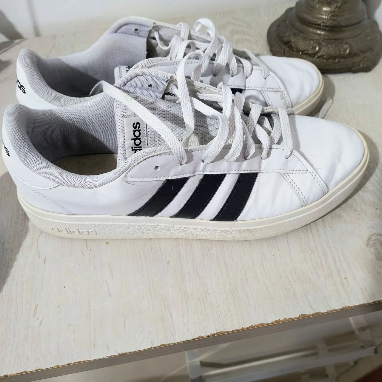 Adidas Grand Court - Tênis Branco Clássico