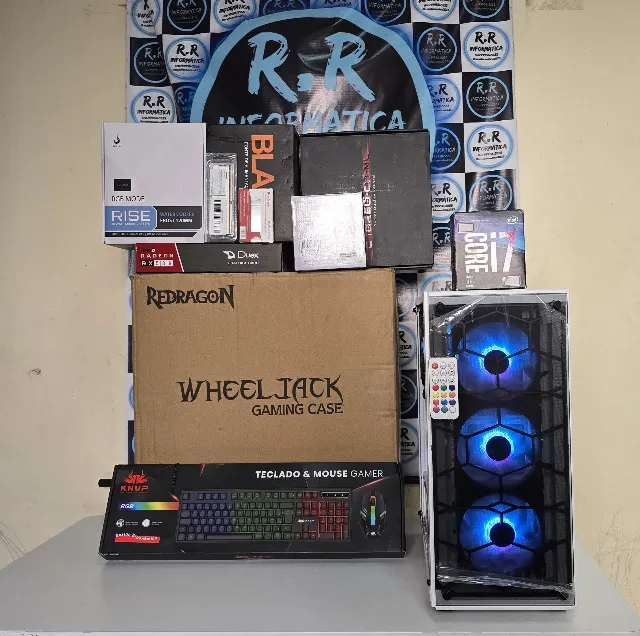 CPU Gamer Core i7 RGB, 16gb, SSD-NVME 512gb