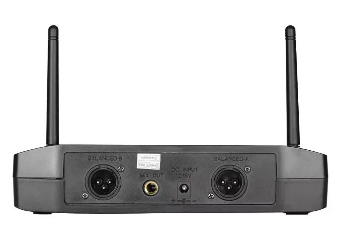 Microfone Duplo Sem Fio Uhf Kadosh K382m P/ Igreja Palestra Show -  DIA DOS PAIS  - Foto 4