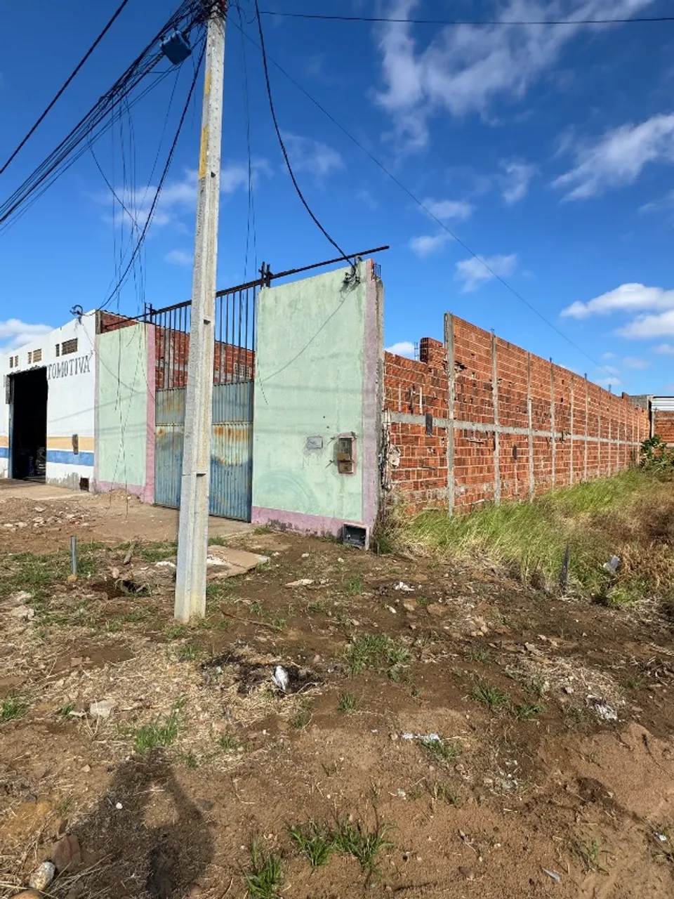 Ponto para Galpão frente a Rotatória (tabuleiro)