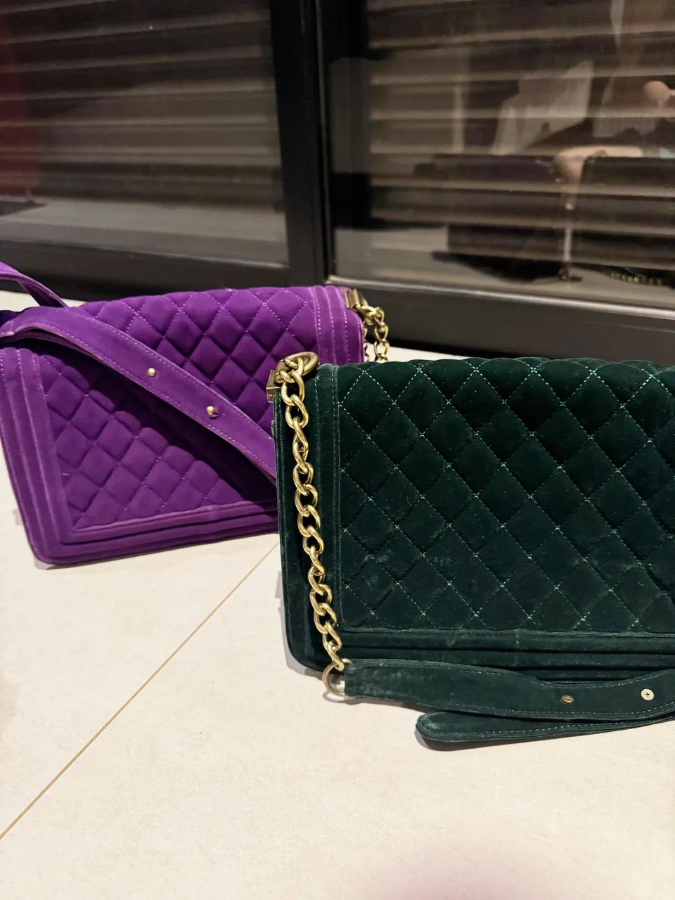 bolsas chanel boy veludo - Foto 2