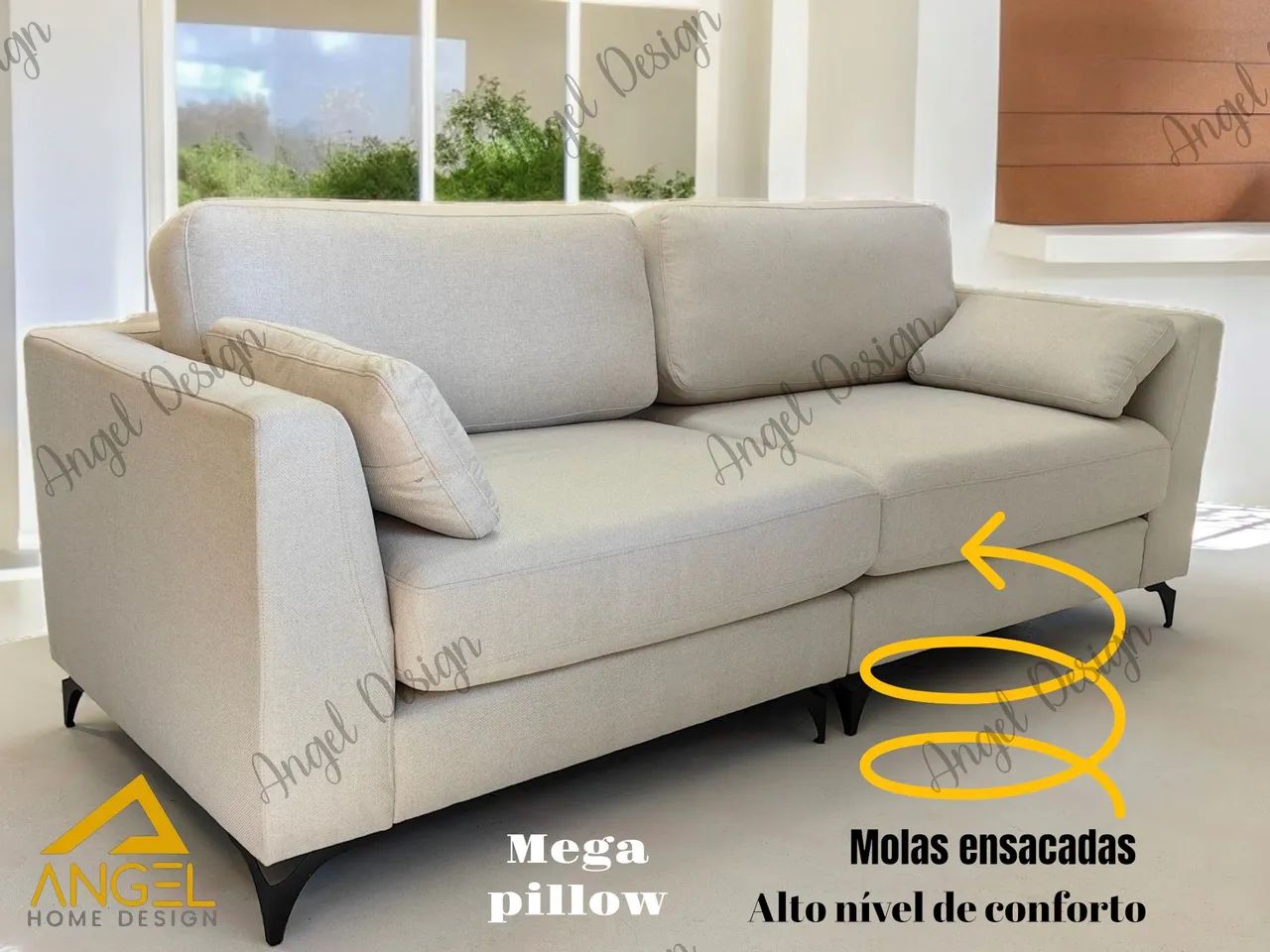 Sofá Living Alto Padrão 