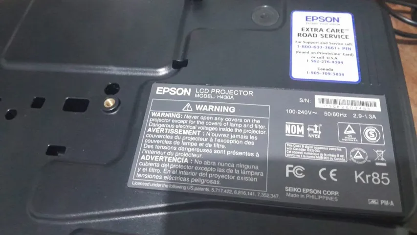 projetor epson