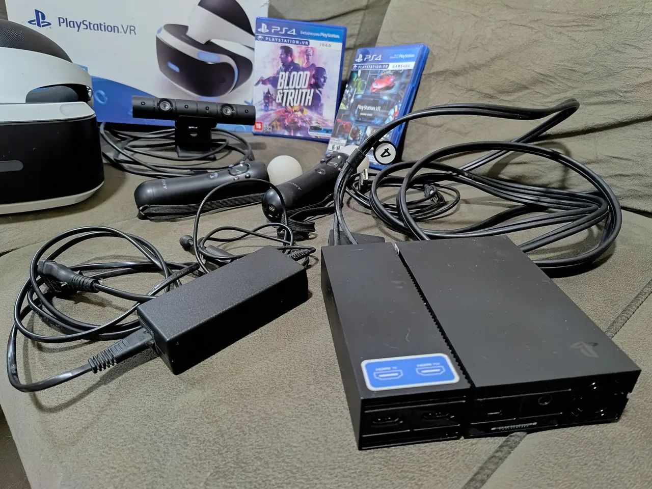 Ps5 Console Ps Vr Camera Ps5 PlayStation VR Completo PS4 PS5 (PSVR