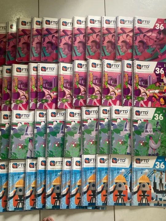 Livros FTD - 3 Série Seminovos - Foto 6