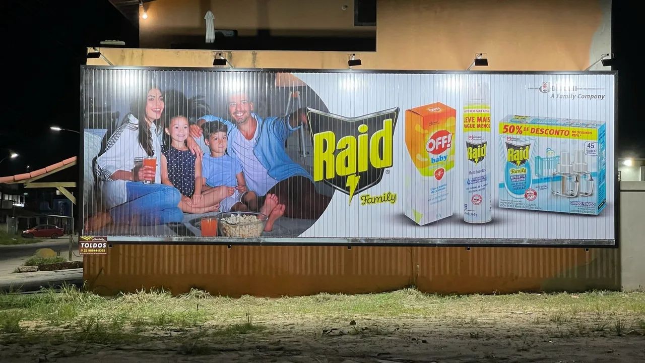 Placa rotativa 4x12 triedo outdoor tripla face - painel publicitário gigante - Foto 3