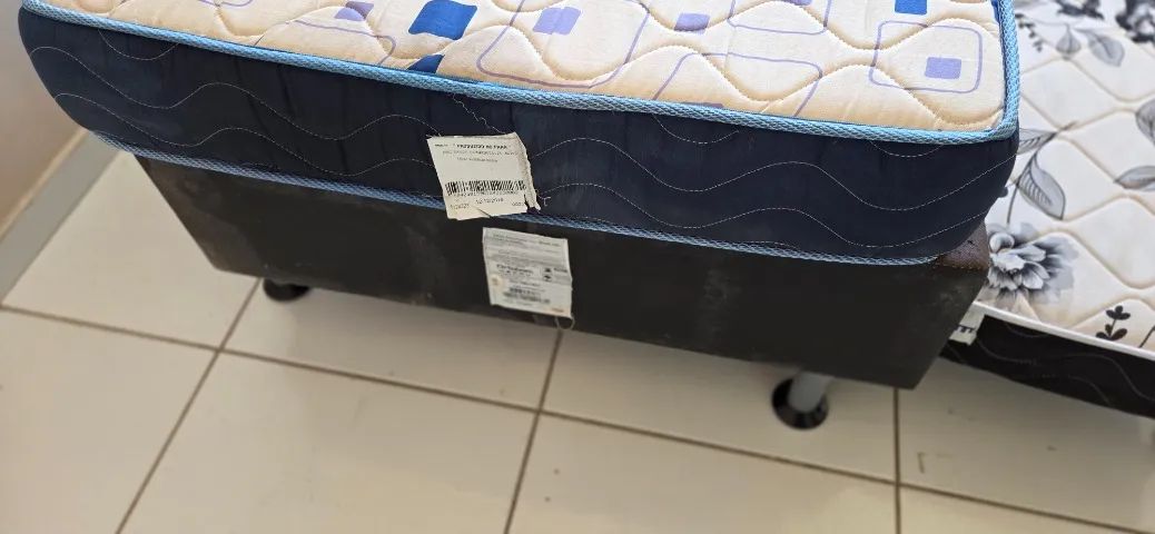 Cama Box de Solteiro com Colchão e  Cama Auxiliar Ortobom - Foto 5