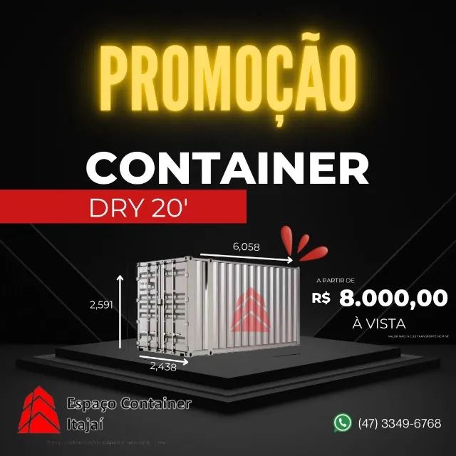 Container Dry 6 metros