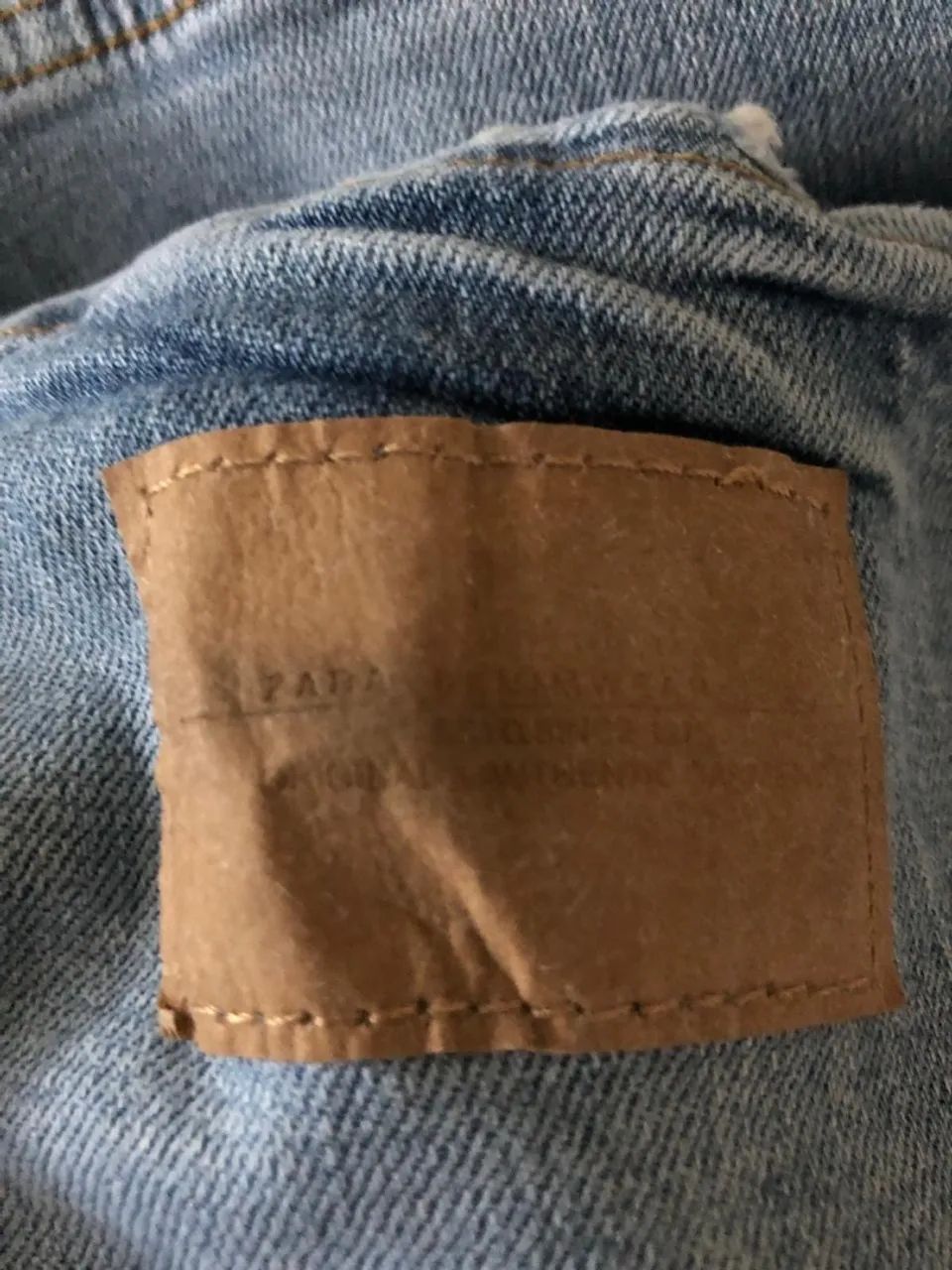 Calça Jeans Zara Azul clara - Foto 4