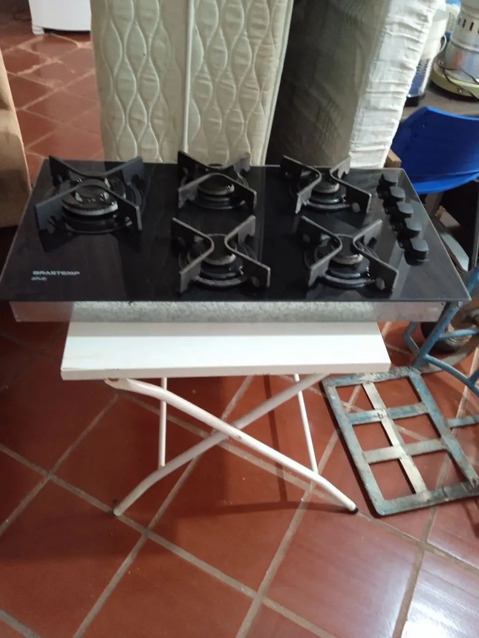 Coqtop de 5 bocas semi novo marca Brastemp  - Foto 5