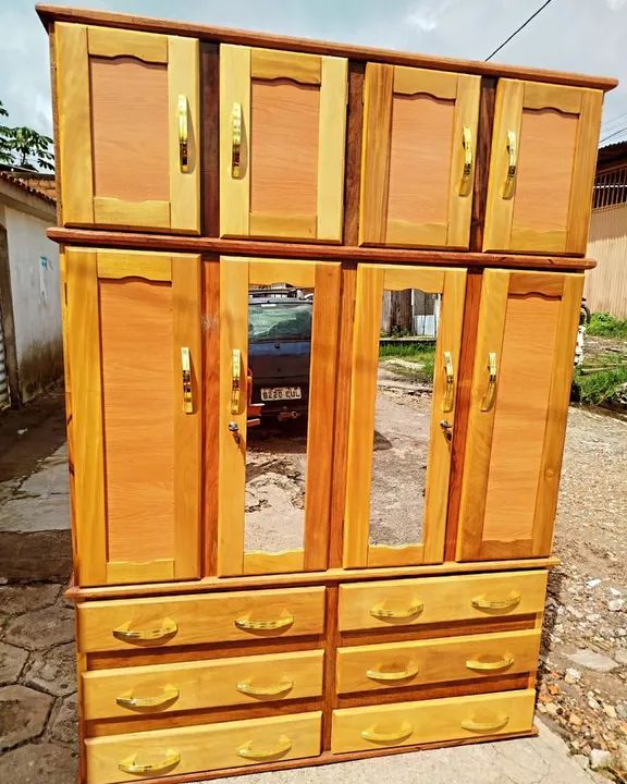 Guarda - roupa casal 4 portas - NOVO  - Foto 2