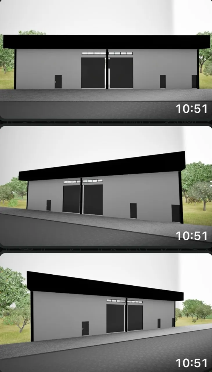 Alugo dois galpões cada um 660 m2