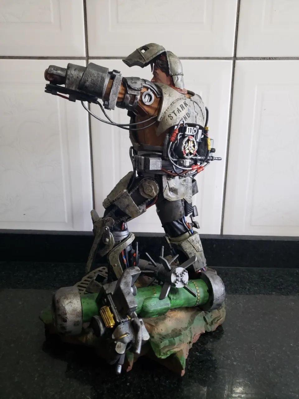 Action Figure Iron Man - Mark I - Colecionador - Foto 4