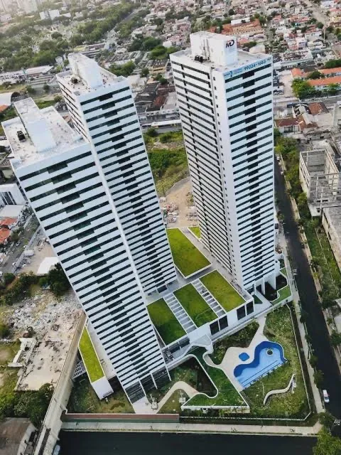 Edf. Aurora Trend | 2 quartos | Vista Livre | Móveis Fixos | A melhor área de lazer