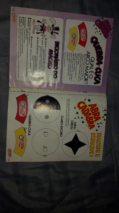 Álbum de Figurinhas Manual De Mágicas Elma Chips Anos 90 - Foto 3