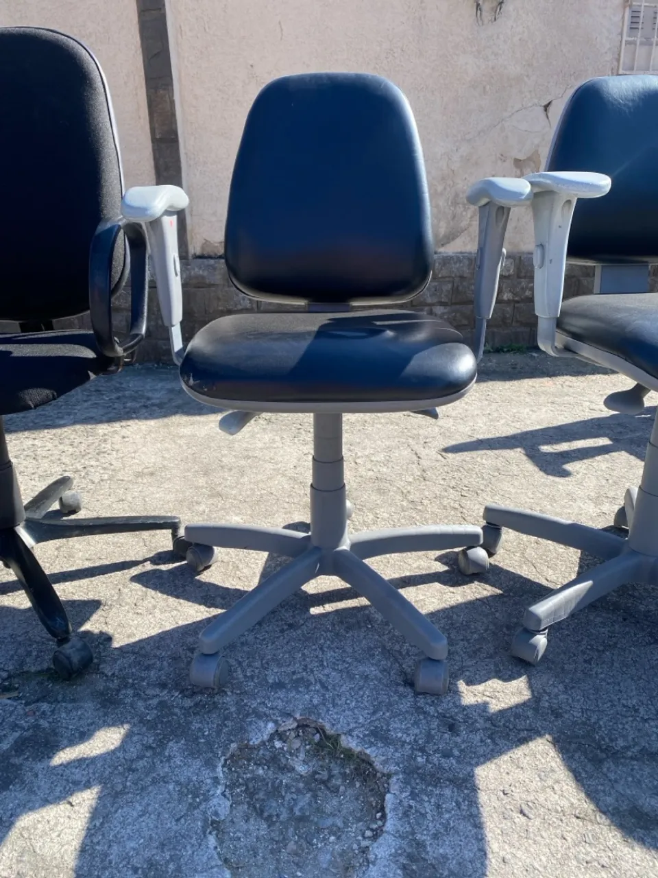 Cadeira Flexform Giratória com encosto alto