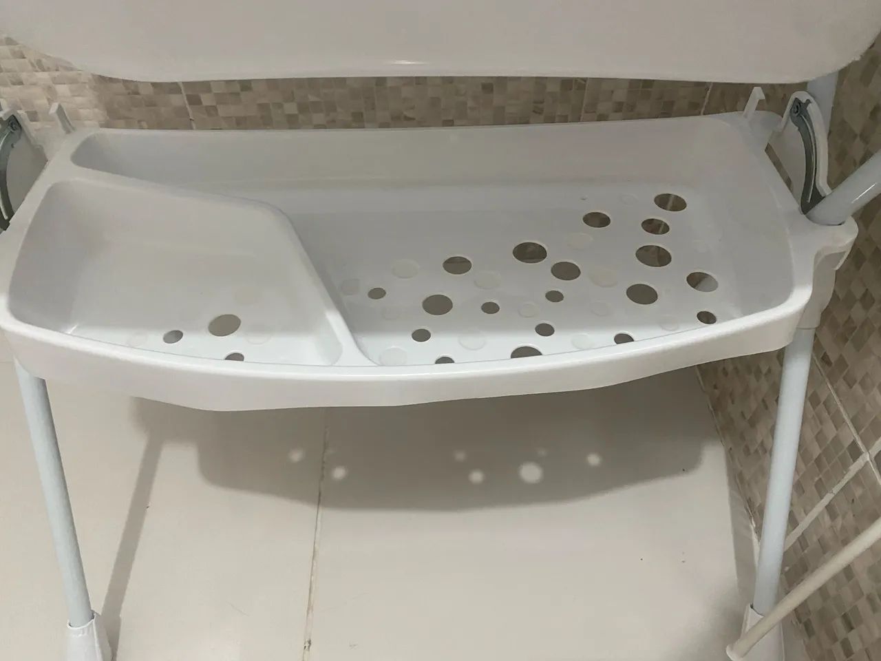 Banheira com trocador 