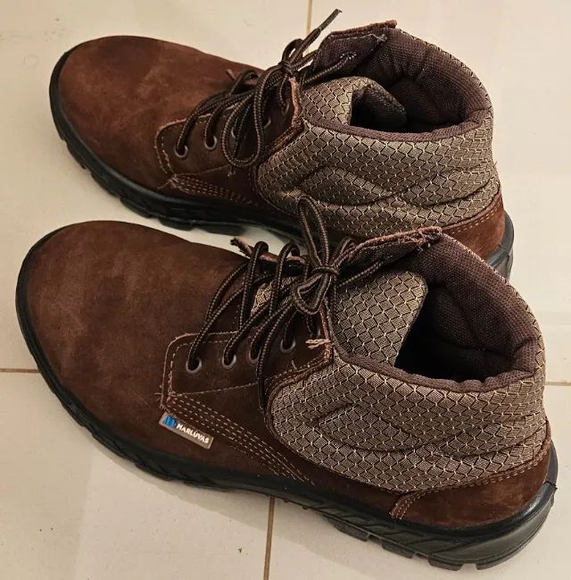 Bota de Segurança Marluvas Com Biqueira Tamanho 44 Perfeito Estado